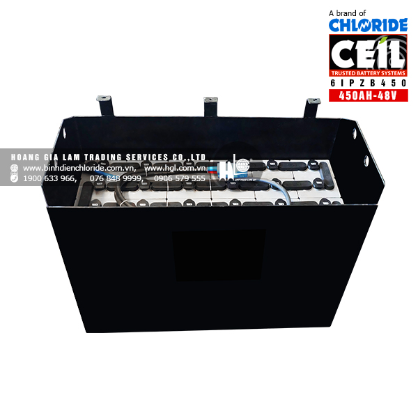 Bình điện xe nâng CEIL (Chloride) 48V - 450Ah 6IPZB450