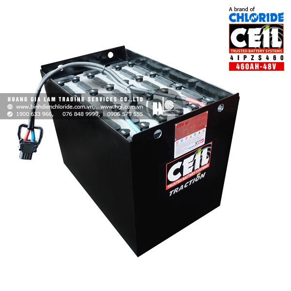 bình điện xe nâng ceil