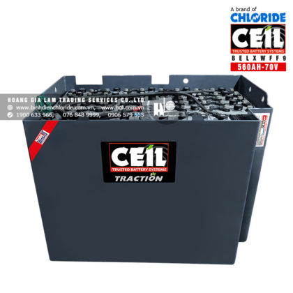 Bình điện xe nâng CEIL (Chloride) 70V - 560Ah BELXWFF9