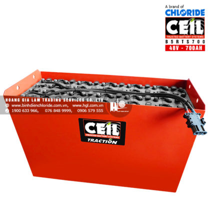 Bình điện xe nâng CEIL (Chloride) 48V - 700Ah B5RTS700