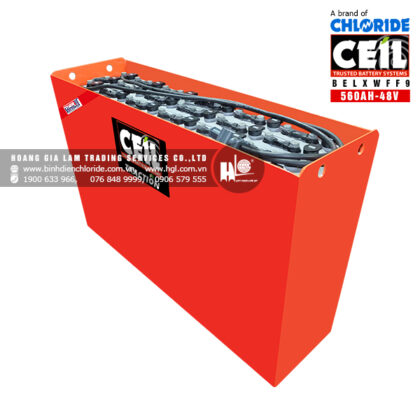 Bình điện xe nâng CEIL (Chloride) 48V - 560Ah BELXWFF9
