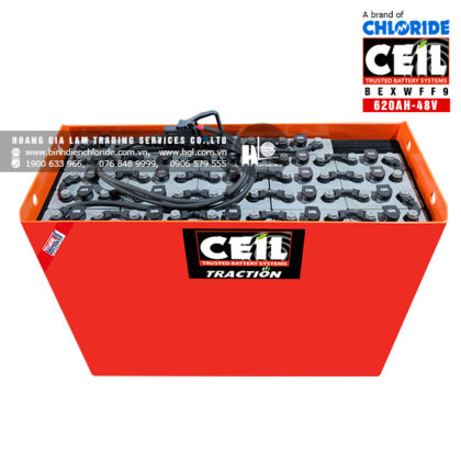 Bình điện xe nâng CEIL (Chloride) 48V - 620Ah BEXWFF9